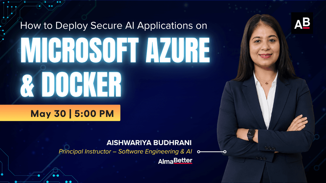 How to Deploy Secure AI Applications on Cloud using Microsoft Azure & Docker