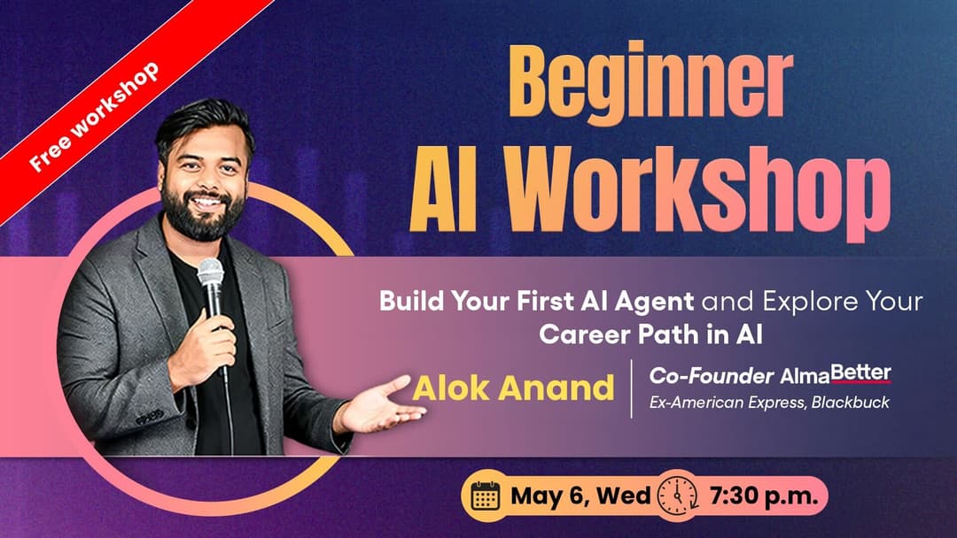 Beginner AI Workshop: Build Your First AI Agent & Explore Your AI Career Path