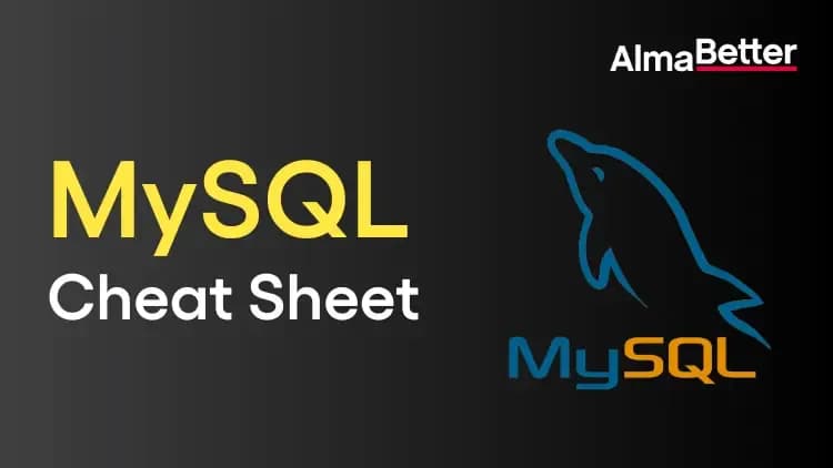 MySQL Cheat Sheet