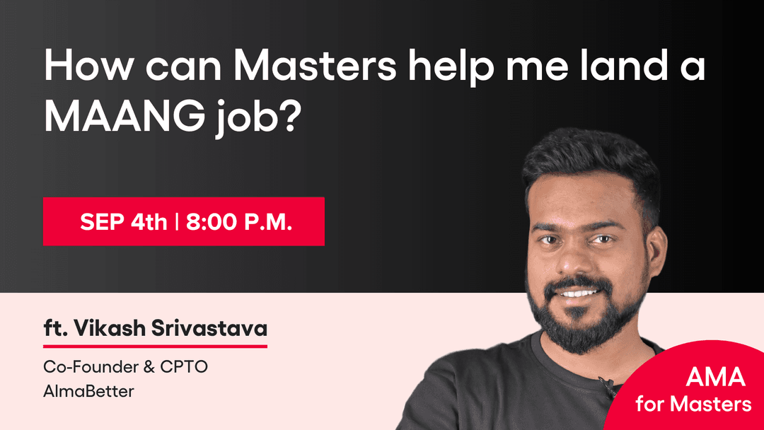 How can Masters help me land a MAANG job?