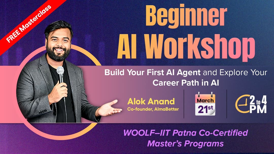 Beginner AI Workshop: Build Your First AI Agent & Explore Your AI Career Path
